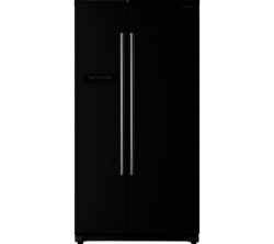 DAEWOO  DRX31B3B American-Style Fridge Freezer - Black